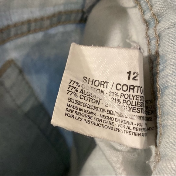 Gloria Vanderbilt Amanda Light Blue Denim Jeans Size 12 - Picture 14 of 15